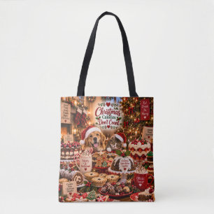Weihnachtskalorien zählen nicht Foodie-Tasche Tasche