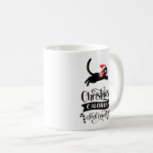 Weihnachtskalorien zählen nicht kaffeetasse (VorderseiteRechts)