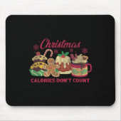 Weihnachtskalorien zählen nicht Milchkekse Mousepad (Vorne)