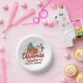 Weihnachtskalorien zählen nicht pappteller (Party)