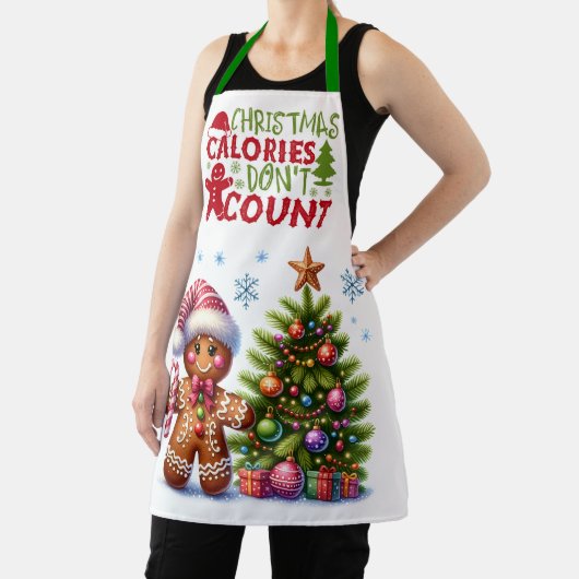 Weihnachtskalorien zählen nicht schürze (InSitu)