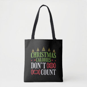 Weihnachtskalorien zählen nicht tasche