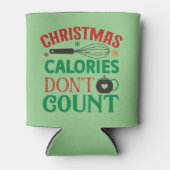 Weihnachtskalorien zählen nicht; Weihnachten; Dosenkühler (Vorderseite)