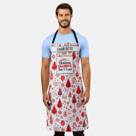 Weihnachtskalorien zählen nicht zu einem Zitat aus Schürze