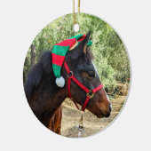 Weihnachtskalte Keramik Ornament (Links)