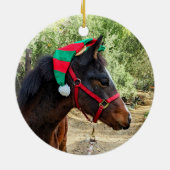 Weihnachtskalte Keramik Ornament (Hinten)