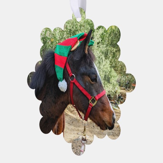 Weihnachtskalte Ornament Karte (Linke Ecke)