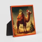 Weihnachtskamel 1 fotoplatte (Vorderseite)