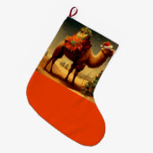 Weihnachtskamel 1 großer weihnachtsstrumpf (Vorderansicht (hängend))