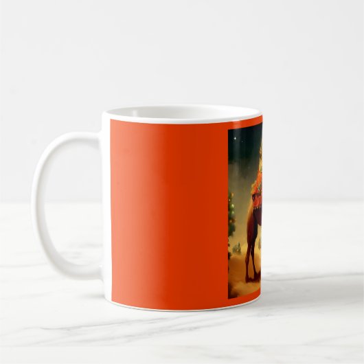 Weihnachtskamel 1 kaffeetasse (Links)