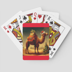 Weihnachtskamel (1) spielkarten