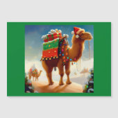 Weihnachtskamel 2 magnetkarte (Vorderseite)