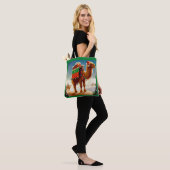 Weihnachtskamel 2 tasche (Am Model)