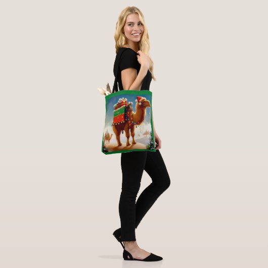 Weihnachtskamel 2 tasche (Am Model)