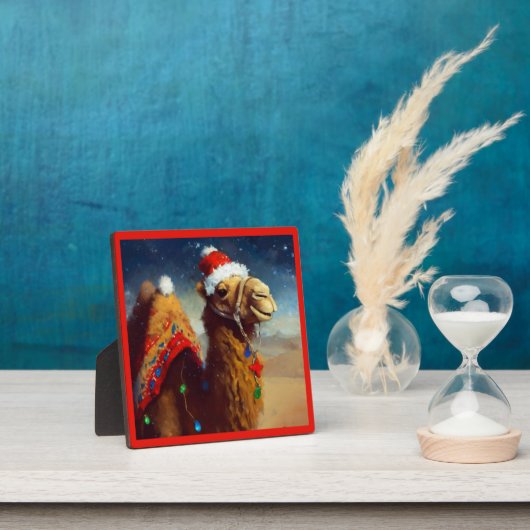 Weihnachtskamel 3 fotoplatte (InSitu)