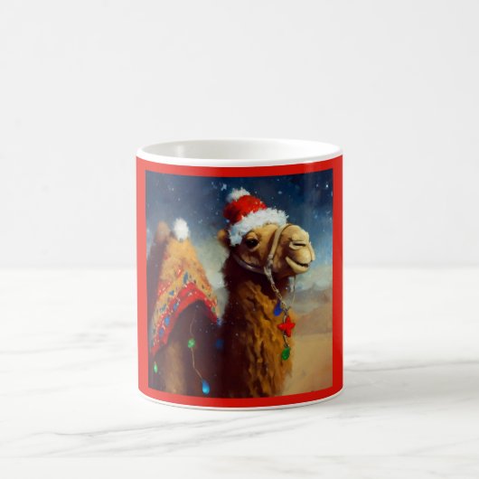 Weihnachtskamel 3 kaffeetasse (Mittel)