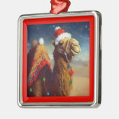 Weihnachtskamel 3 ornament aus metall (Links)