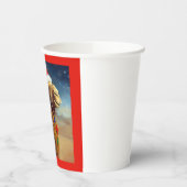 Weihnachtskamel 3 pappbecher (Links)