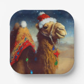 Weihnachtskamel 3 pappteller (Vorderseite)