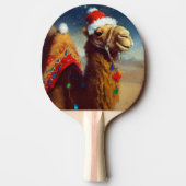 Weihnachtskamel (3) tischtennis schläger (Rückseite)