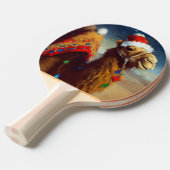 Weihnachtskamel (3) tischtennis schläger (Vorderseite)