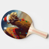 Weihnachtskamel (3) tischtennis schläger (Seitenansicht)