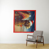 Weihnachtskamel 3 wandteppich (Beispiel (Horizontal))