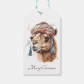 Weihnachtskamel, anpassbar geschenkanhänger (Vorderseite)
