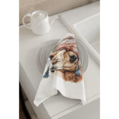 Weihnachtskamel, anpassbar geschirrtuch