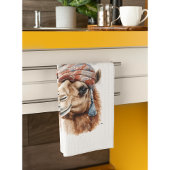 Weihnachtskamel, anpassbar geschirrtuch