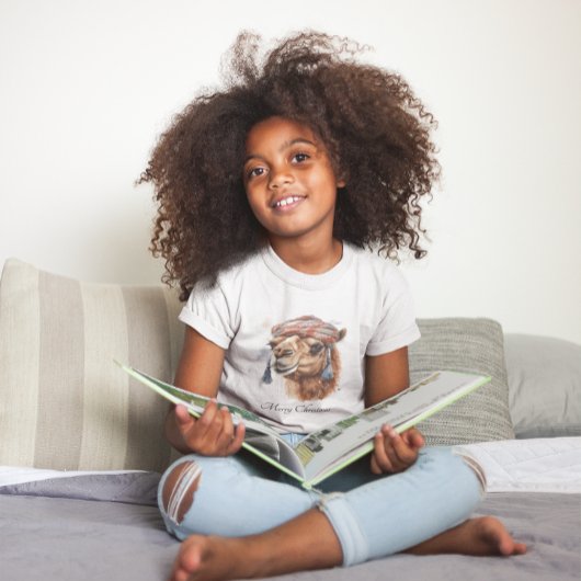 Weihnachtskamel, anpassbar T-Shirt