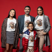 Weihnachtskamel, anpassbar T-Shirt