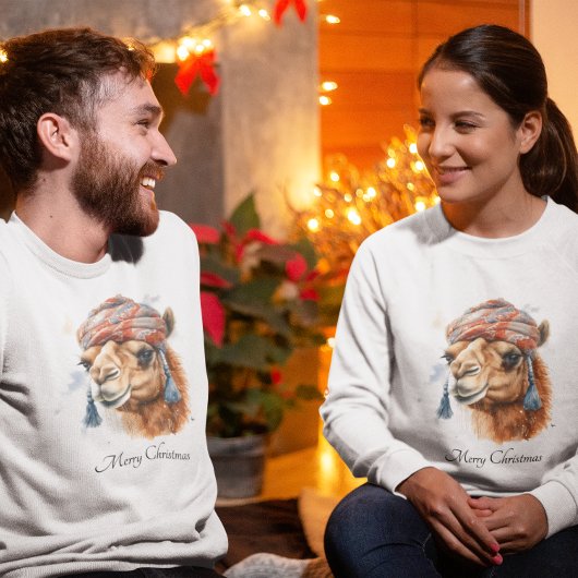 Weihnachtskamel, anpassbar T-Shirt