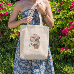 Weihnachtskamel, anpassbar tragetasche