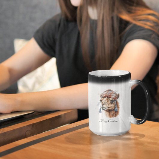 Weihnachtskamel, anpassbar verwandlungstasse