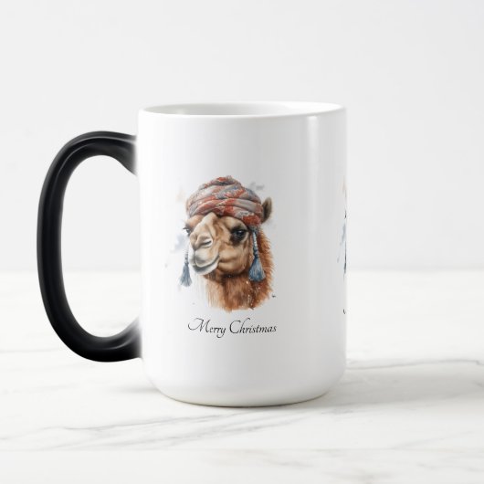 Weihnachtskamel, anpassbar verwandlungstasse (Links)