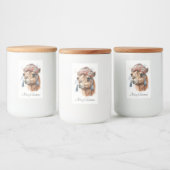 Weihnachtskamel Lebensmitteletikett (Flaschen)