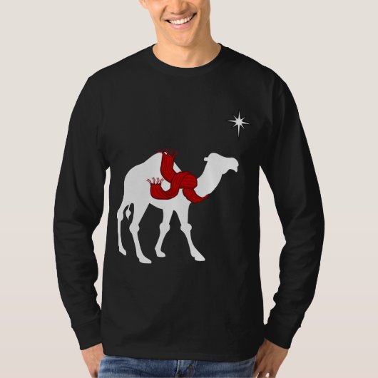 Weihnachtskamel T-Shirt (Vorderseite)