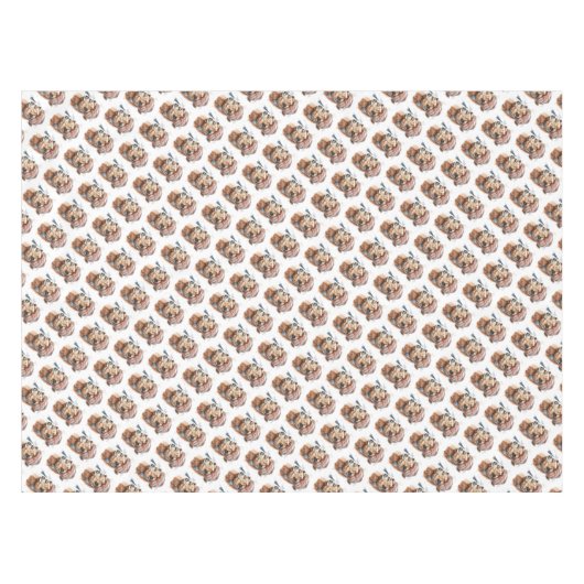 Weihnachtskamel Tischdecke (Vorderseite (Horizontal))