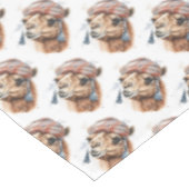 Weihnachtskamel Tischdecke (Schrägansicht)