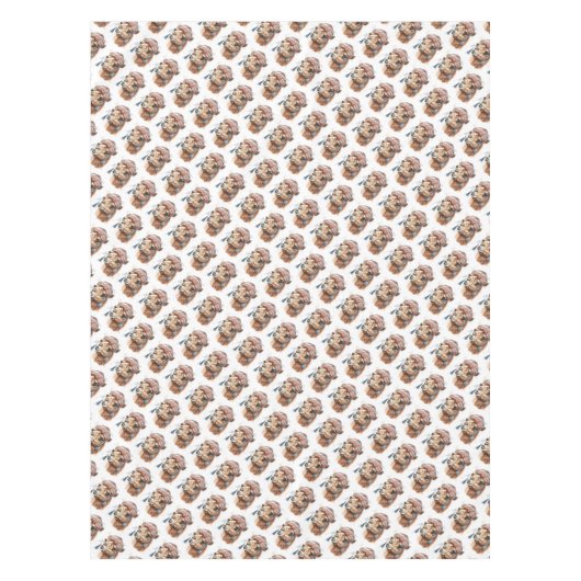 Weihnachtskamel Tischdecke (Vorderseite)