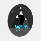 Weihnachtskamele Keramik Ornament (Rechts)