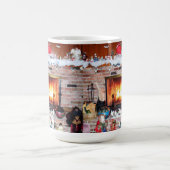 WEIHNACHTSKAMIN  KAFFEETASSE (Mittel)
