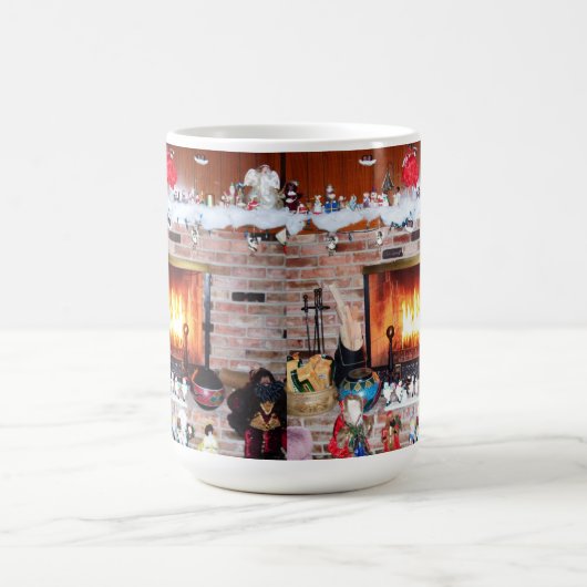 WEIHNACHTSKAMIN KAFFEETASSE (Mittel)