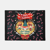 Weihnachtskanäle Fußmatte (Vorderseite)