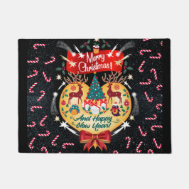 Weihnachtskanäle Fußmatte