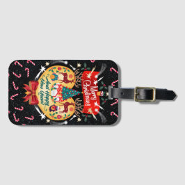 Weihnachtskanäle Gepäckanhänger