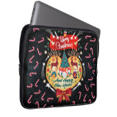 Weihnachtskanäle Laptopschutzhülle (Vorne Rechts)