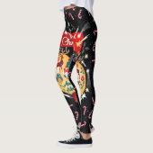 Weihnachtskanäle Leggings (Links)