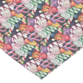 Weihnachtskanäle Mittelgroßer Tischläufer (Ecke)